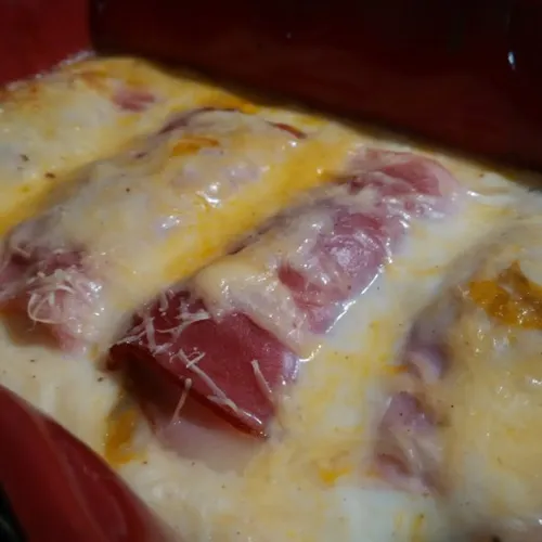 Endives braisées à la béchamel légère