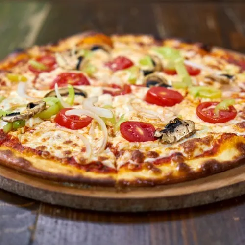 Pizza végétarienne maison fraiche et bio sans additifs