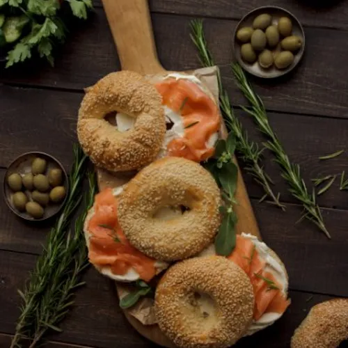 Bagel au saumon