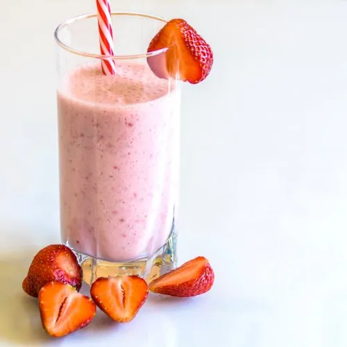 Smoothie à la fraise