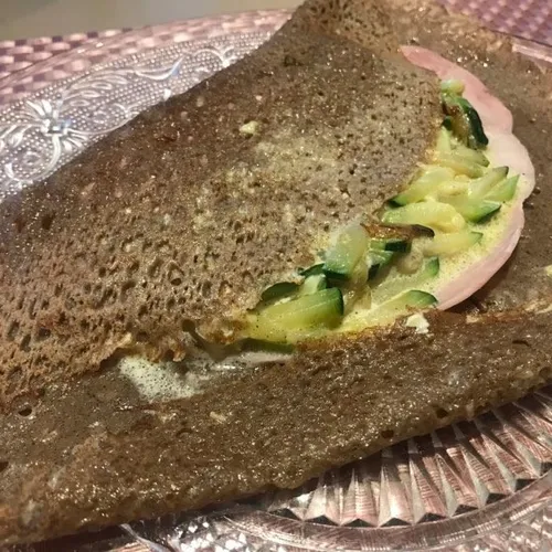 Galette bretonne à la courgette