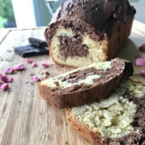 Gateau marbré