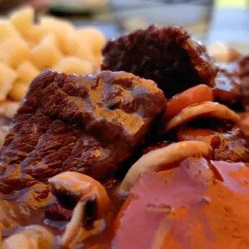 Bœuf aux carottes sans vin