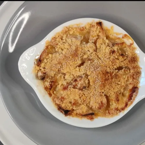Crumble aux pommes