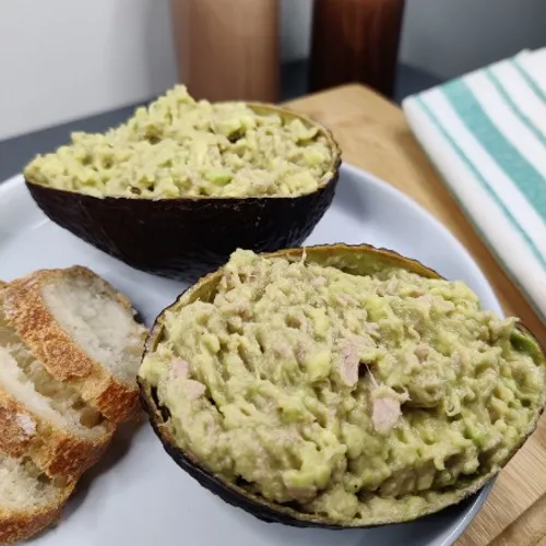 Avocat au thon léger sans crème