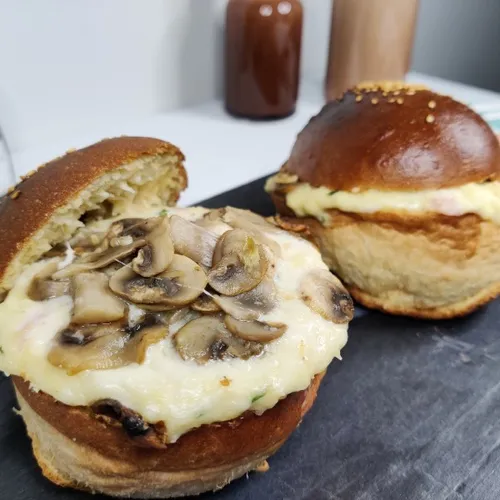 Pain brioché garnie salé