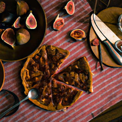 Tarte aux figues et au miel