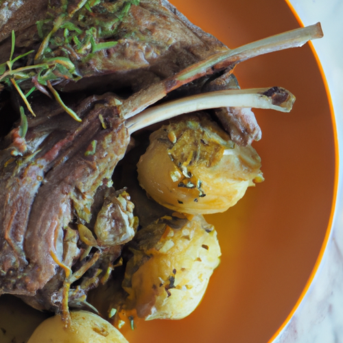 Délicieux Agneau de Pâques au Romarin et à l'Ail