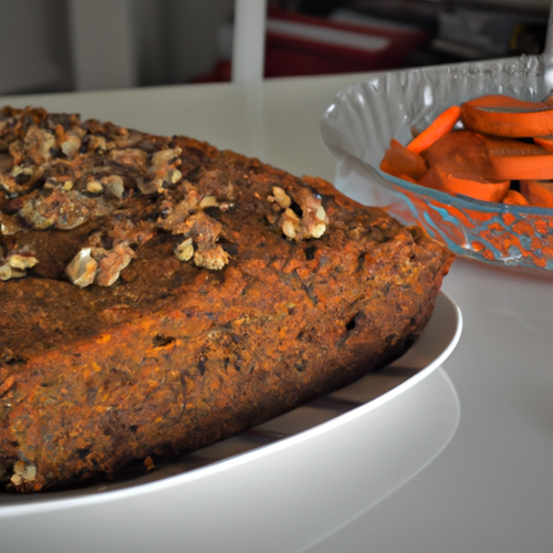 Gâteau à la Carotte et aux Noix de Pécan pour un Dessert de Pâques