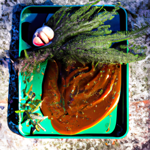 Sauce barbecue à l'ail et au romarin: une sauce parfumée à base d'ail, romarin, huile d'olive et miel