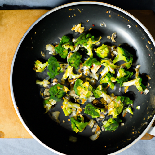 Brocolis sautés à l'ail et au gingembre