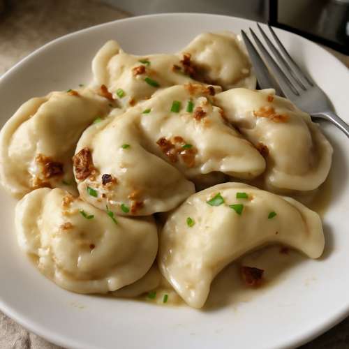 Pierogi à la Pomme de Terre et Fromage