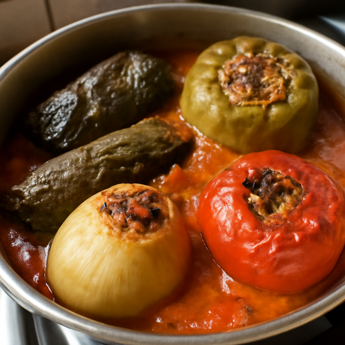 Remix de Dolmeh: Entrée Étonnante aux Légumes Iraniens