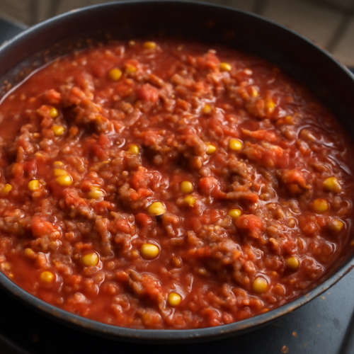 Sauce Tomatée Tex-Mex Maison