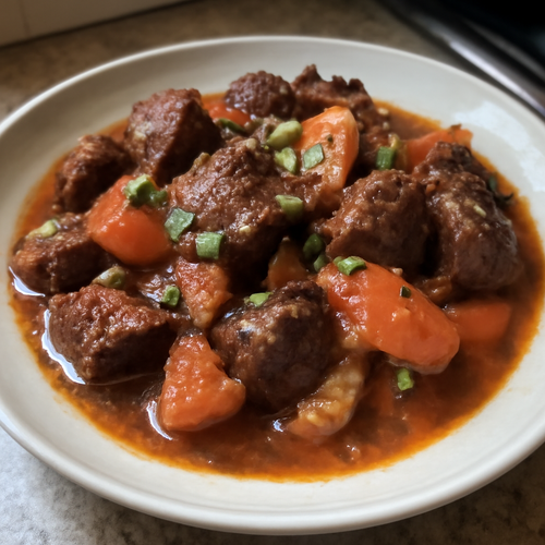 Boeuf braisé à la mongole - Un plat réconfortant