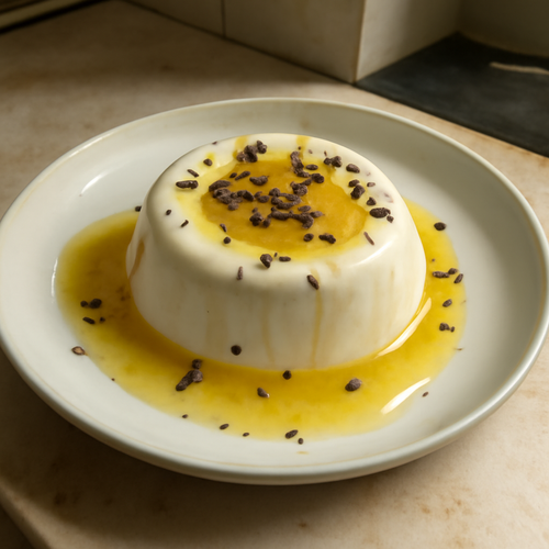 Panna Cotta à la Lavande et Citron