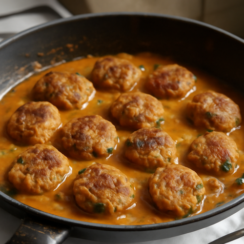 Boulettes de pois chiches créoles aux épices