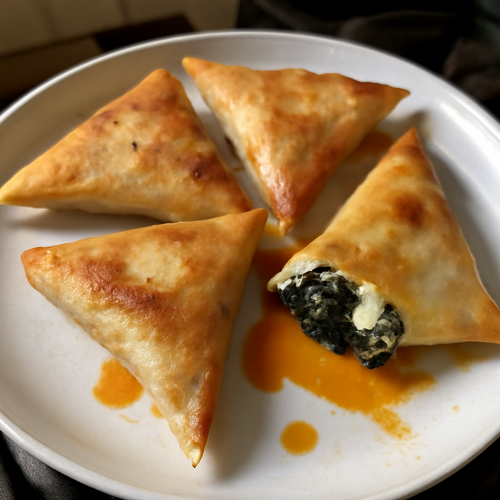 Bricks Tunisiennes aux Épinards et Feta