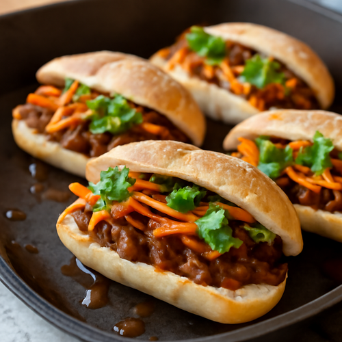 Banh Mi Laotien: Mini sandwich aux saveurs riveraines