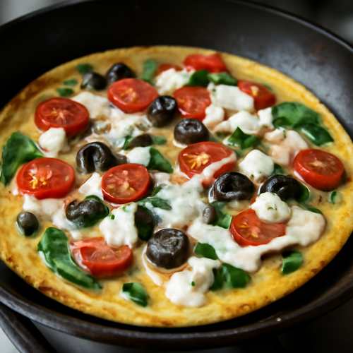 Mélange Méditerranéen: Omelette Grecque Fusion