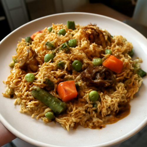Biryani de légumes aux restes de Rajasthani