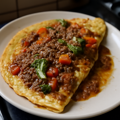 Omelette aux Quinoa et Légumes des Andes