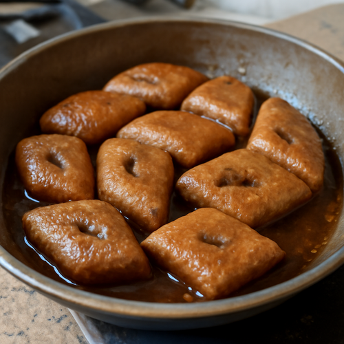 Makroud: Pâtisserie tunisienne avec 5 ingrédients