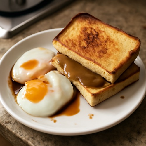 Kaya Toast Singaporien au Café