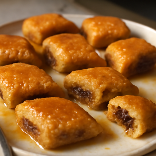 Makroud: Dessert Tunisien au Semoule et Dattes