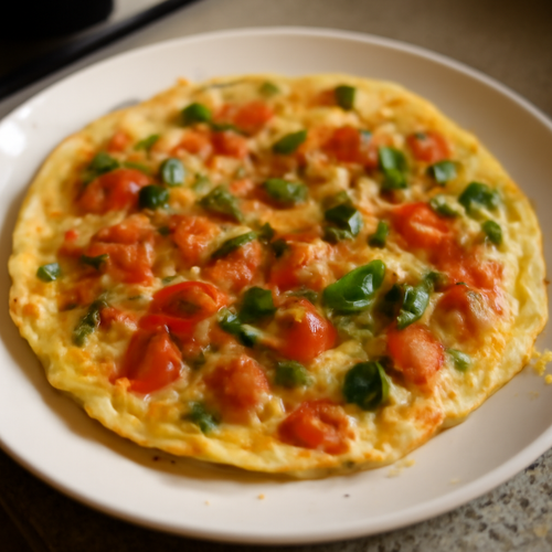 Omelette arménienne aux légumes recipe