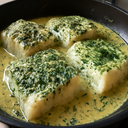 Filets de cabillaud aux herbes des fjords