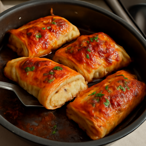 Bourekas de pommes de terre au piment doux