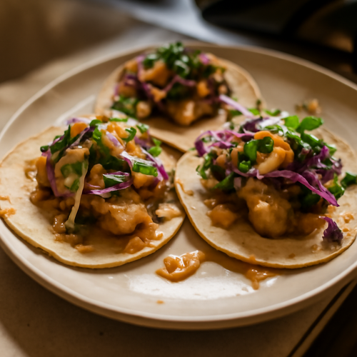 Tacos de Pescado à la Saison des Marchés recipe