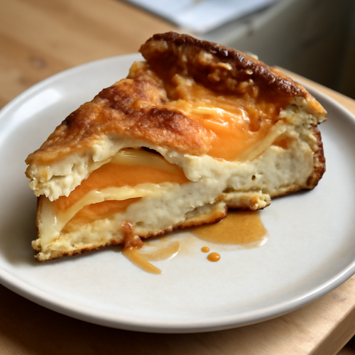 Gâteau aux Pêches et Fromage Blanc - Remix des Restes