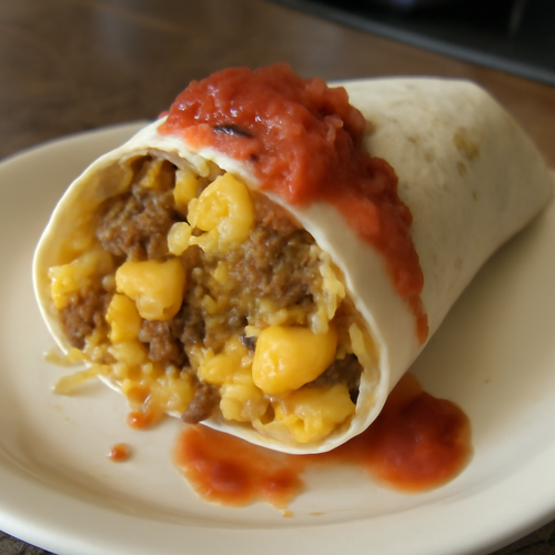 Burrito du petit déjeuner Midwestern recipe