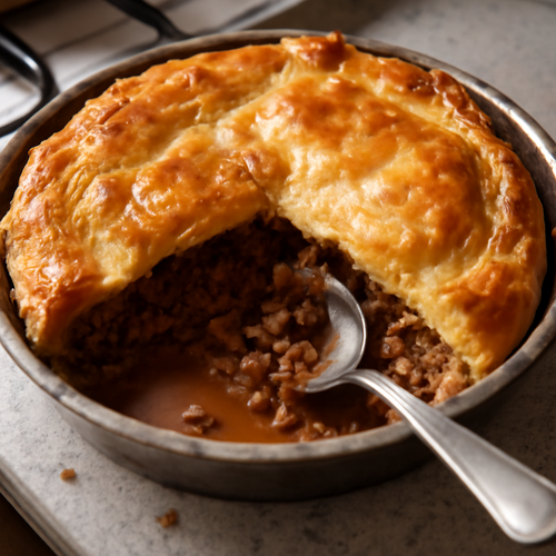 Tourte Anglaise à la viande recipe