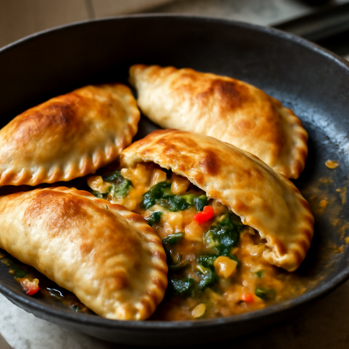 Empanadas Andines au Fromage et Légumes
