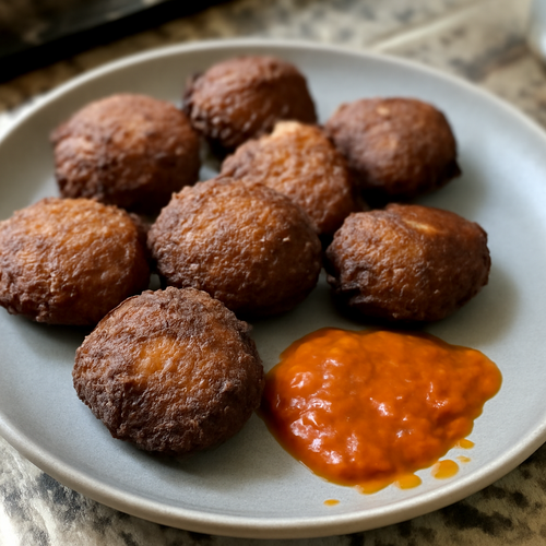 Akara: Beignets de Haricots Noirs recipe