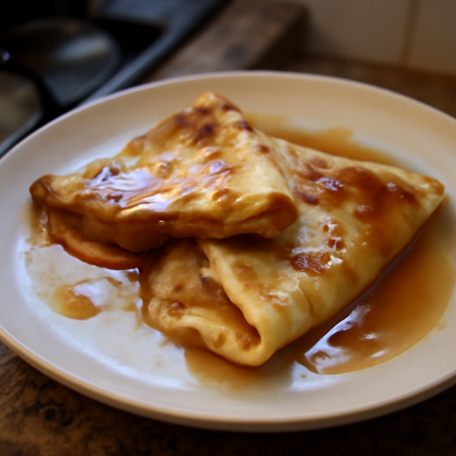 Crêpes Normandes Flambées au Calvados