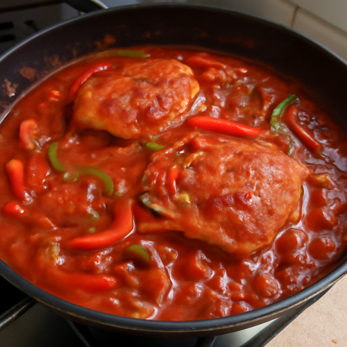 Sauce Basquaise: Une sauce tomate épicée