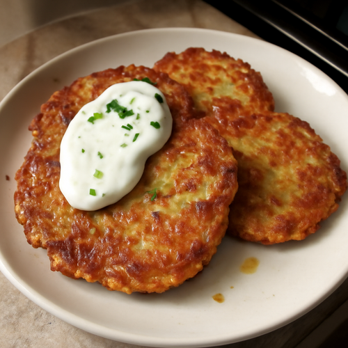 Placuszki Ziemniaczane - Galettes de Pommes de Terre
