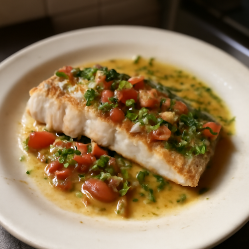 Sauce à la Dalmatienne pour Poissons Grilles