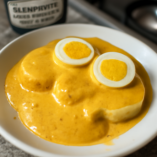 Sauce Huancaína Authentique des Andes Péruviennes