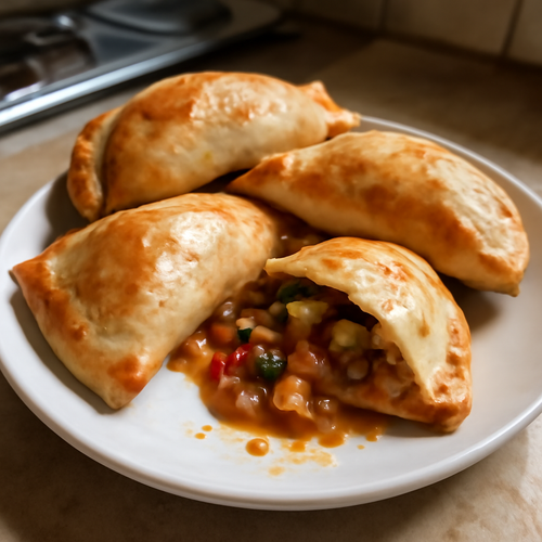 Empanadas végétariennes de la Patagonie chilienne