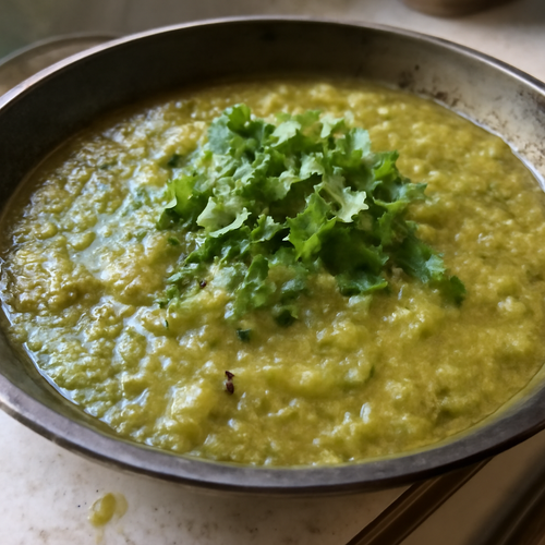 Salsa Verde Fraîche avec Tomatilles et Coriandre