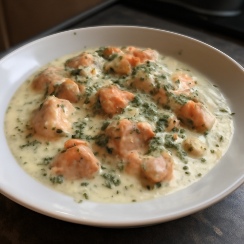 Cocktail de saumon fumé aux herbes de Fjord