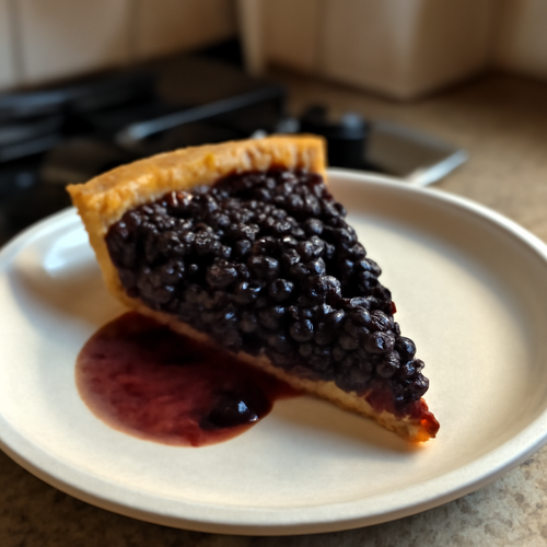 Tarte aux Myrtilles du Sud de la France