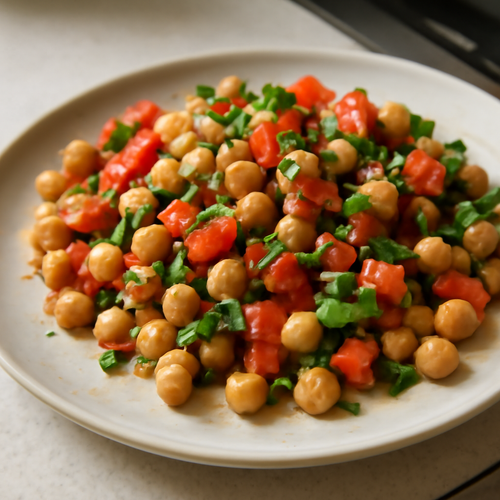 Salade Israélienne de Pois Chiches