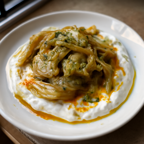 Meze de Fenouil et Yaourt Turc