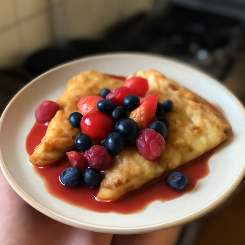 Crêpes Québécoises aux Fruits d'Été